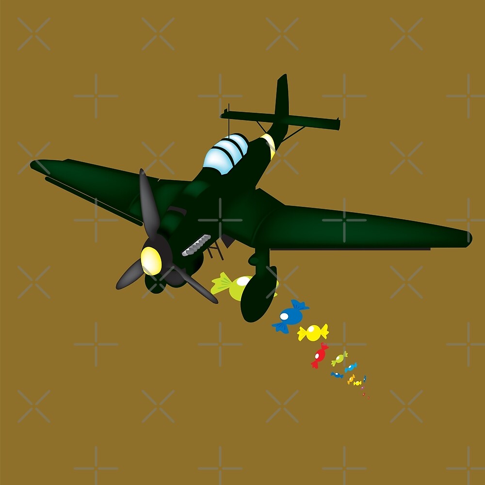 "candy bomber" by mangulica Redbubble