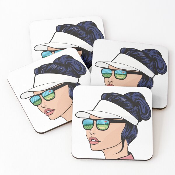 Item preview, Visualize Your Golf Shot Pop Art Head designed and sold by wilcoxm19.
