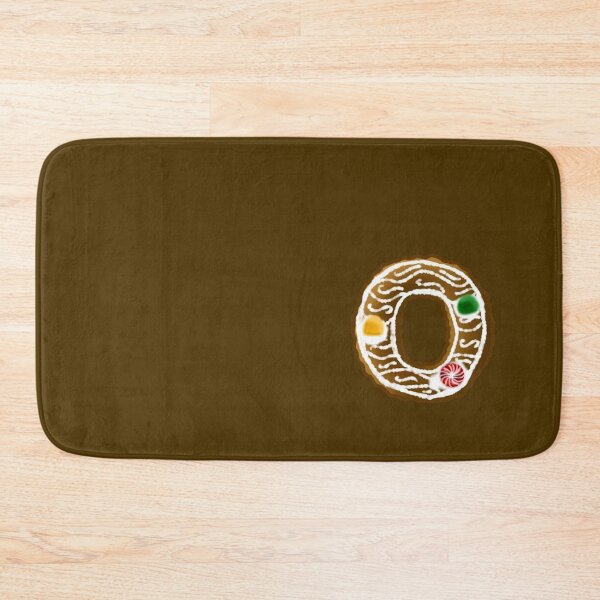 Item preview, O Monogram (Gingerbread) designed and sold by CharmedHeartArt.