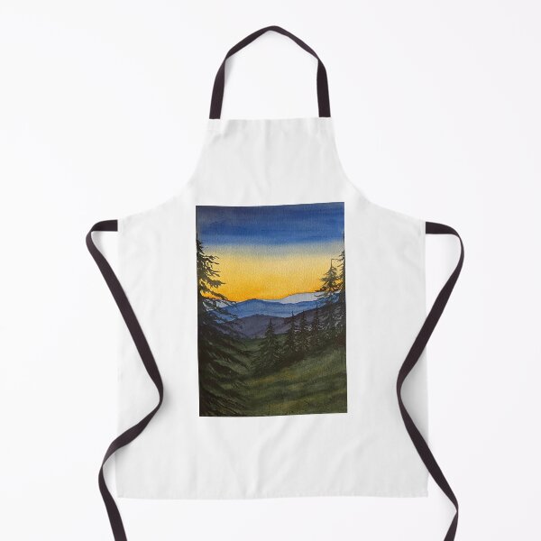 Item preview, Mountain Sunset designed and sold by Lisa Neuman Watercolors.