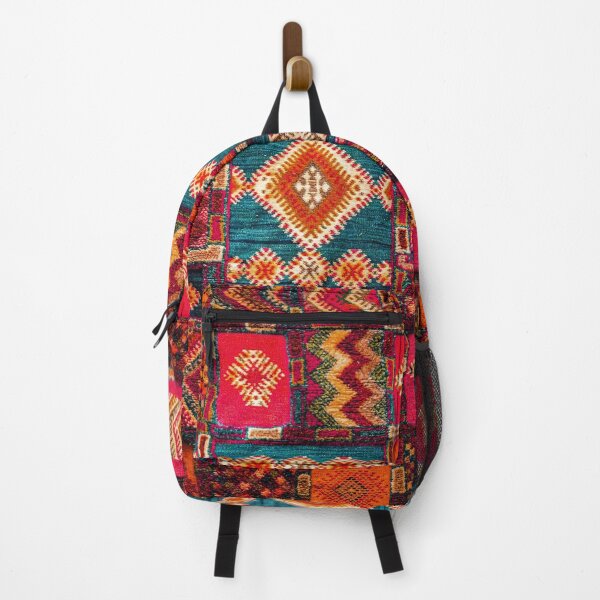 Item preview, Bohemian Moroccan Patchwork Rug designed and sold by SpaceBazaar.
