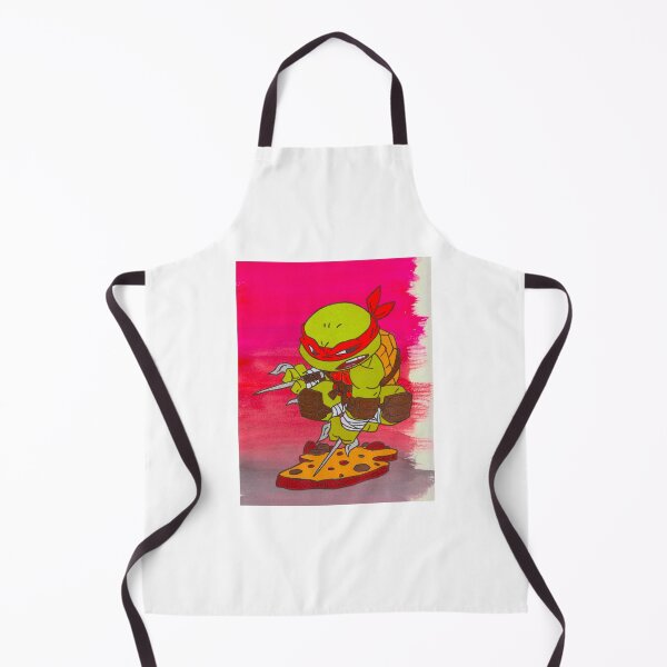 Item preview, Red-Bandana Turtle Hero  – Bold Chibi Warrior Art designed and sold by The-painted-sb.
