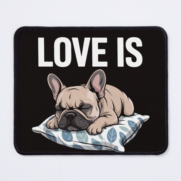Item preview, Cute Love Is Frenchie Great French Bully Owners Gift Idea designed and sold by LapFemile.