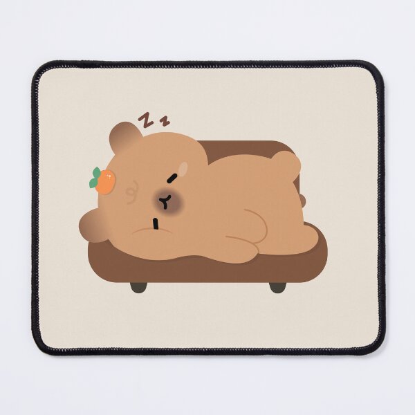 Item preview, Tired Capybara designed and sold by theladyernestember.