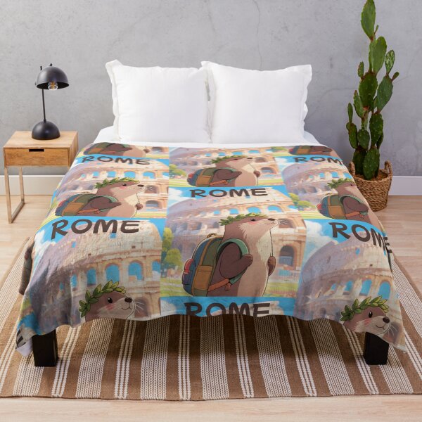 Item preview, Cute Otter in Coliseum Rome designed and sold by Aguilar Trips.