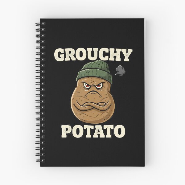 Item preview, Grouchy Potato Quote Humor Mom Fun Dad Sweet Joy Lovers Frie designed and sold by DanielleTonia.
