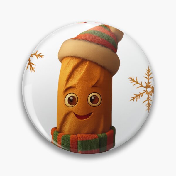 Item preview, Funny Christmas Bread - Celebrate Holidays with this cute baguette  designed and sold by LavIsInTheAir.