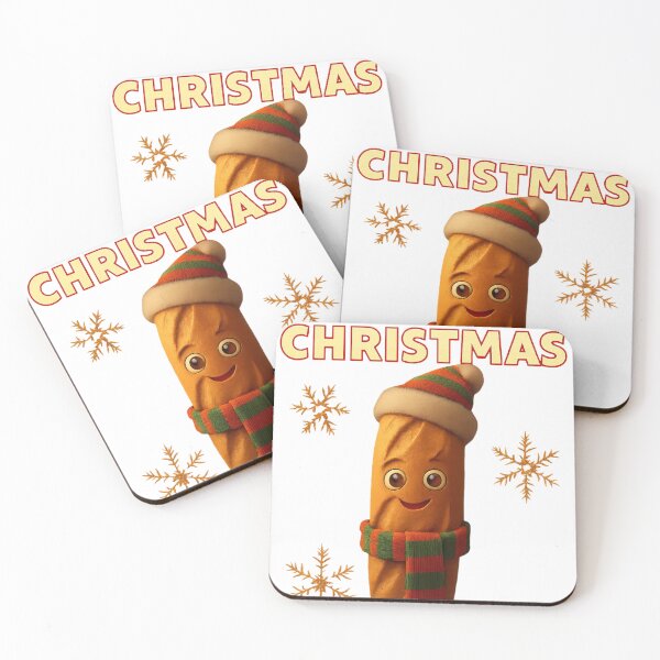 Item preview, Funny Christmas Bread - Celebrate Holidays with this cute baguette  designed and sold by LavIsInTheAir.
