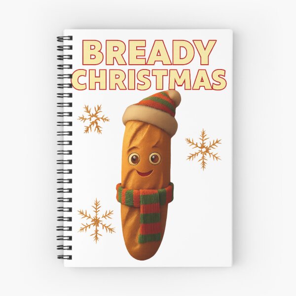 Item preview, Funny Christmas Bread - Celebrate Holidays with this cute baguette  designed and sold by LavIsInTheAir.