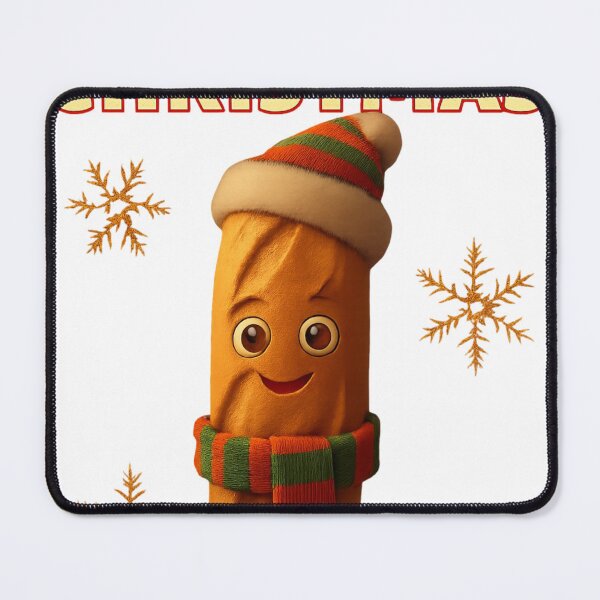 Item preview, Funny Christmas Bread - Celebrate Holidays with this cute baguette designed and sold by LavIsInTheAir.