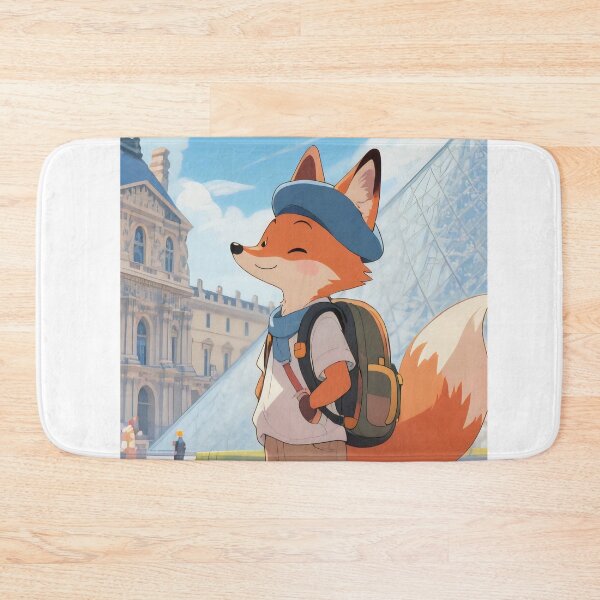 Item preview, Cute Fox In The Louvre Museum Paris designed and sold by Aguilar Trips.