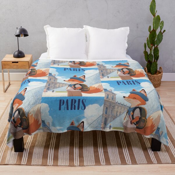 Item preview, Cute Fox In The Louvre Museum Paris designed and sold by Aguilar Trips.