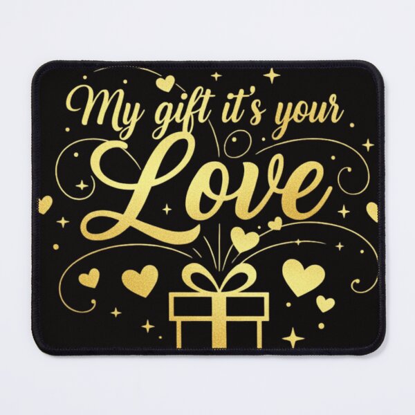 Item preview, Your Love Is My Gift Clipart | Romantic T-Shirt Design PNG | Valentine’s Gift Design | High-Quality PNG + 10 Premium Mockups | Digital Download designed and sold by Omikook.