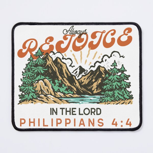 Item preview, Always Rejoice In The Lord Christian T-shirt designed and sold by Ever-Kind.