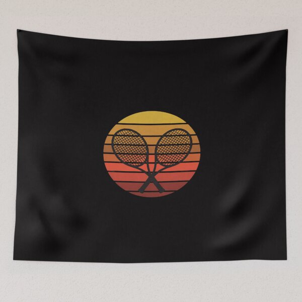 Item preview, Crossed Tennis Racquets 80s Sun designed and sold by MuteElevent.