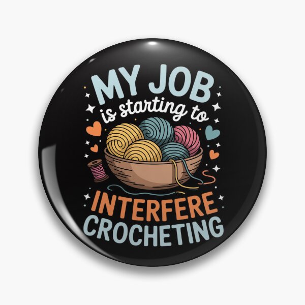 Item preview, Crocheter Job Crochet Knitting Crafter Crafting Expert designed and sold by MuteElevent.