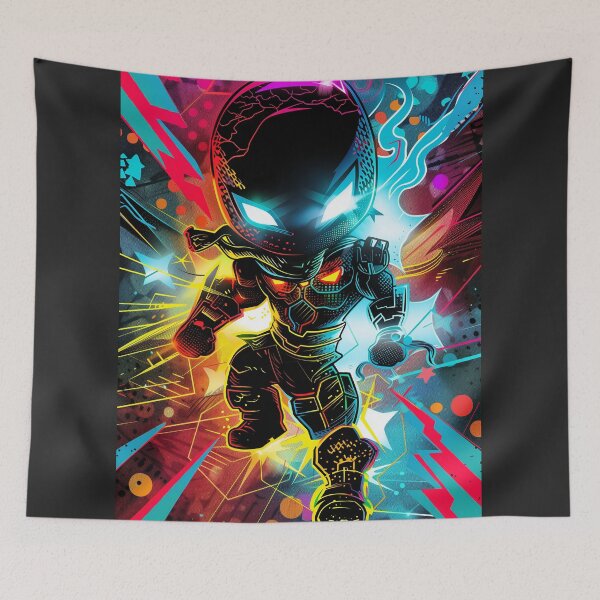 Item preview, Neon Nova Chibi Ninja designed and sold by ArgentoArt.