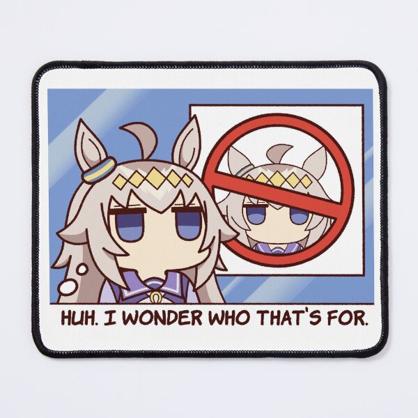 Item preview, Oguri Cap "Huh I Wonder Who That's For." Meme Parody Uma Musume Pretty Derby Cinderella Gray Fanmade designed and sold by Noredji Morien.