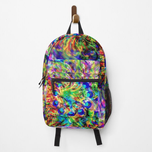 Item preview, Fluorescent Organic Embrace: Dynamic Abstract Digital Painting designed and sold by Keltoi-art.