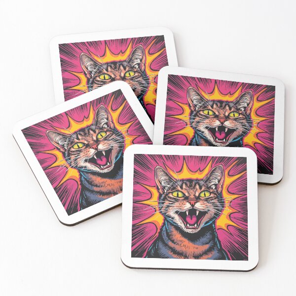 Item preview, Pop Cat Explosion (Cute & Chaotic) designed and sold by TMAShop.