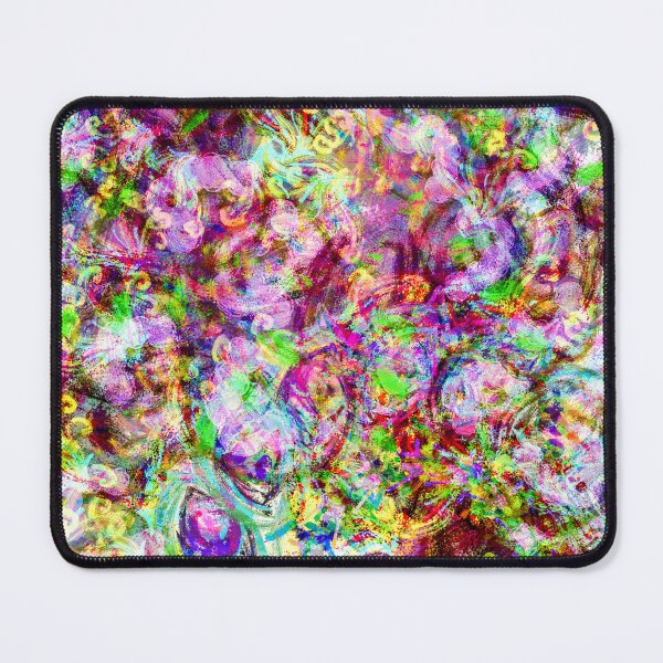 Item preview, Enchanted Abstract Garden: Vibrant Floral Digital Embroidery designed and sold by Keltoi-art.