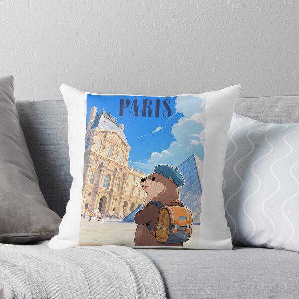 Item preview, Cute Otter In The Louvre Museum Paris designed and sold by Aguilar Trips.