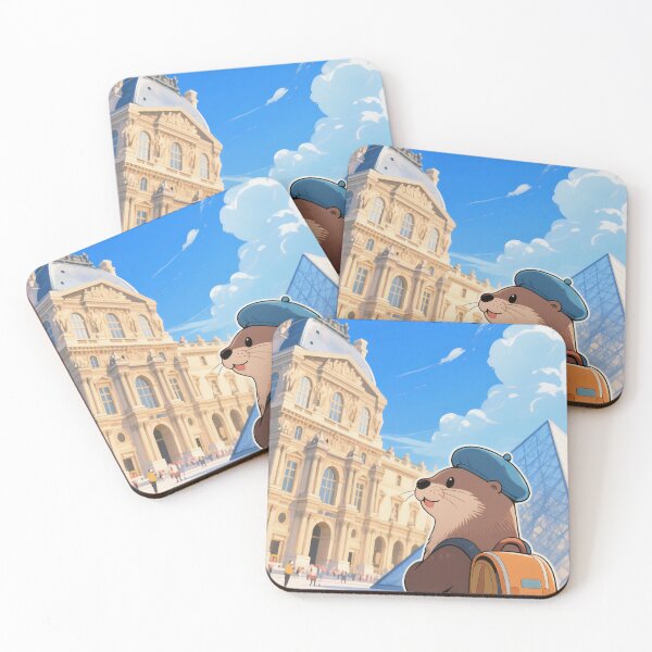 Item preview, Cute Otter In The Louvre Museum Paris designed and sold by Aguilar Trips.