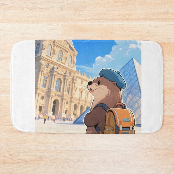 Item preview, Cute Otter In The Louvre Museum Paris designed and sold by Aguilar Trips.