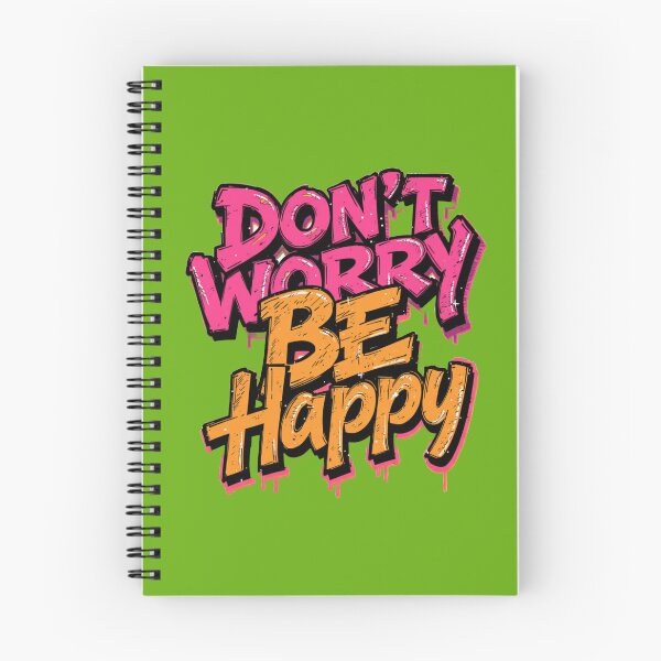 Item preview, Good Vibes Only: Don't Worry Be Happy Quote designed and sold by Fashionboost.