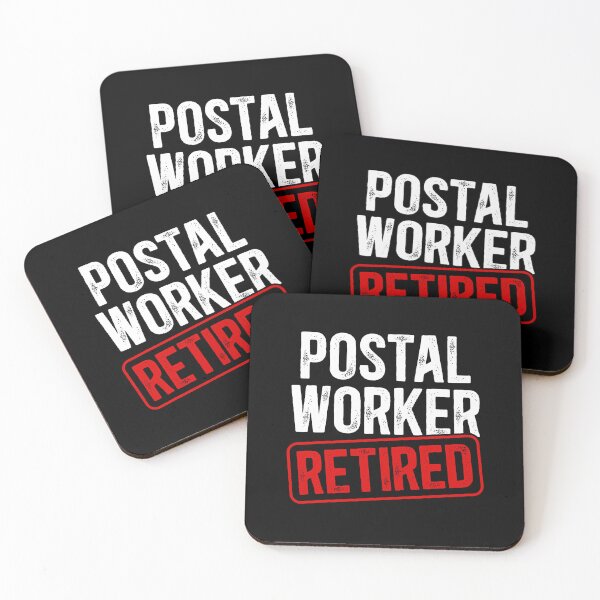 Item preview, Retired Postal Worker Retirement Postman Retirement designed and sold by SarahLeanne1.