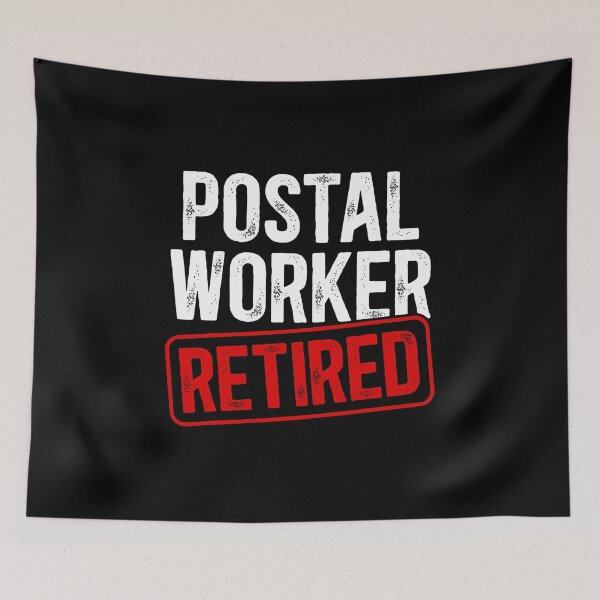Item preview, Retired Postal Worker Retirement Postman Retirement designed and sold by SarahLeanne1.