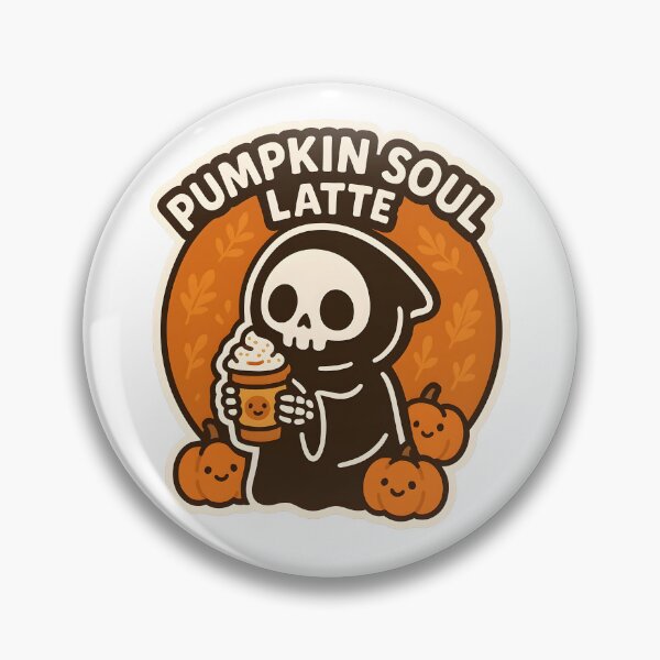 Item preview, Pumpkin Soul Latte - Grim Reaper Fall Seasons designed and sold by Cheerioza.