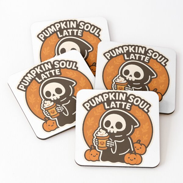 Item preview, Pumpkin Soul Latte - Grim Reaper Fall Seasons designed and sold by Cheerioza.