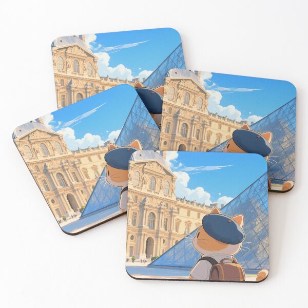 Item preview, Cute Ktty In The Louvre Museum Paris designed and sold by Aguilar Trips.