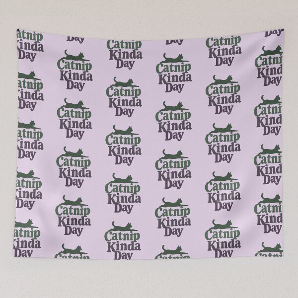 Item preview, Catnip Kinda Day – Cheeky Aussie Cat Design designed and sold by TroyTheTerrific.