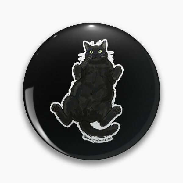Item preview, Black Cat Belly featuring Manny Halloween Cat designed and sold by MannyShop.