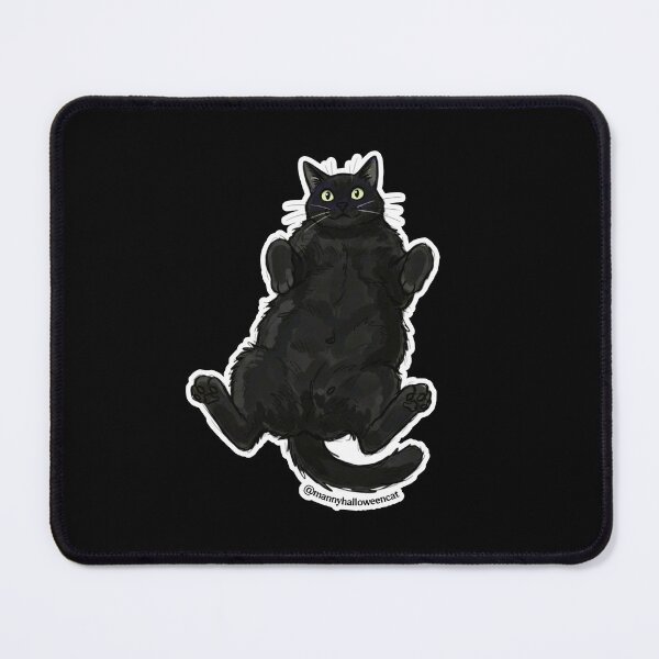 Item preview, Black Cat Belly featuring Manny Halloween Cat designed and sold by MannyShop.