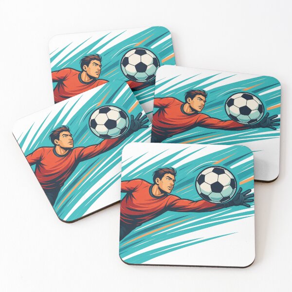 Item preview, Hero Goalkeeper's Flight - Epic Football Save designed and sold by JonelleTshirts.