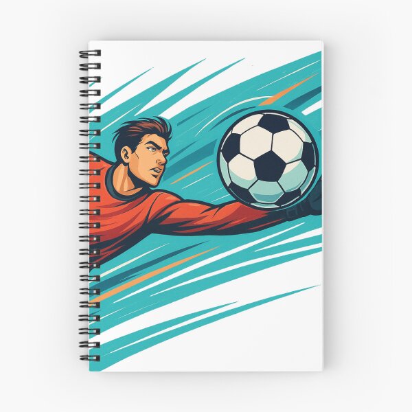 Item preview, Hero Goalkeeper's Flight - Epic Football Save designed and sold by JonelleTshirts.