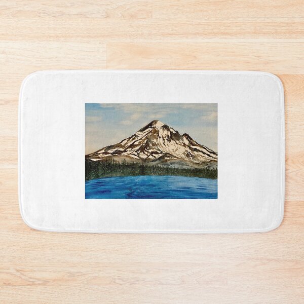 Item preview, Mount Hood at Lost Lake designed and sold by Lisa Neuman Watercolors.