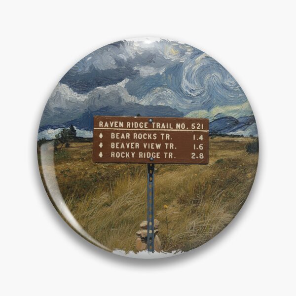 Item preview, Dolly Sods meets Van Gogh designed and sold by Dobbin Grade Excursions.