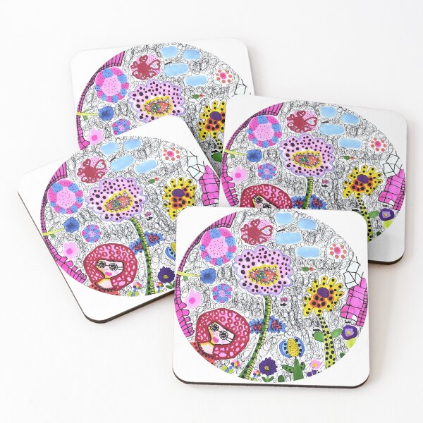 Item preview, Surreal Floral Dreamscape Doodle designed and sold by jessicaSessler.