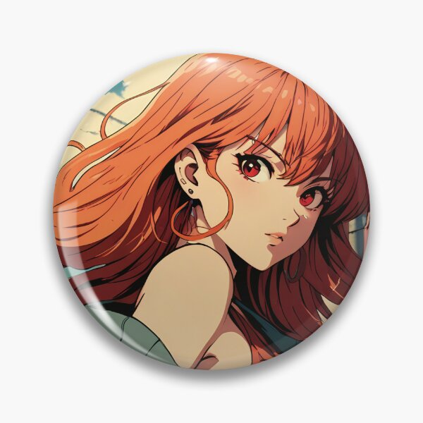 Item preview, Anime Girl with red hair designed and sold by BOZGO.