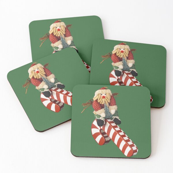 Item preview, Santa Claus plays on fun candy cane slide designed and sold by MYTOPSHELF.