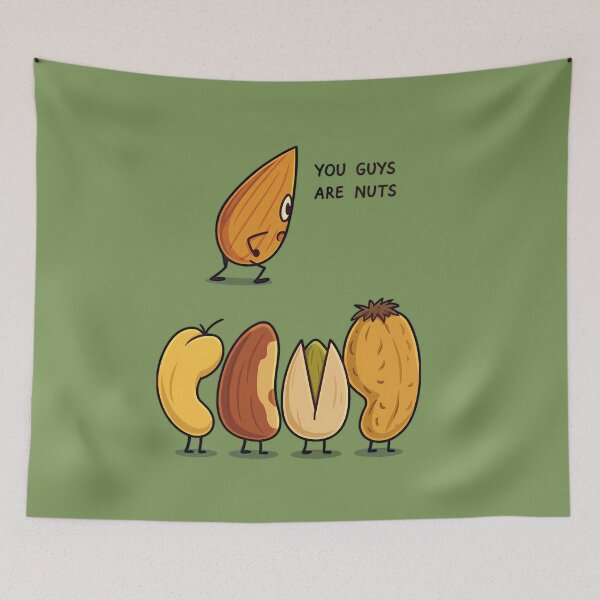 Item preview, Crazy Nuts - Transparent designed and sold by Speedy_Turtle.