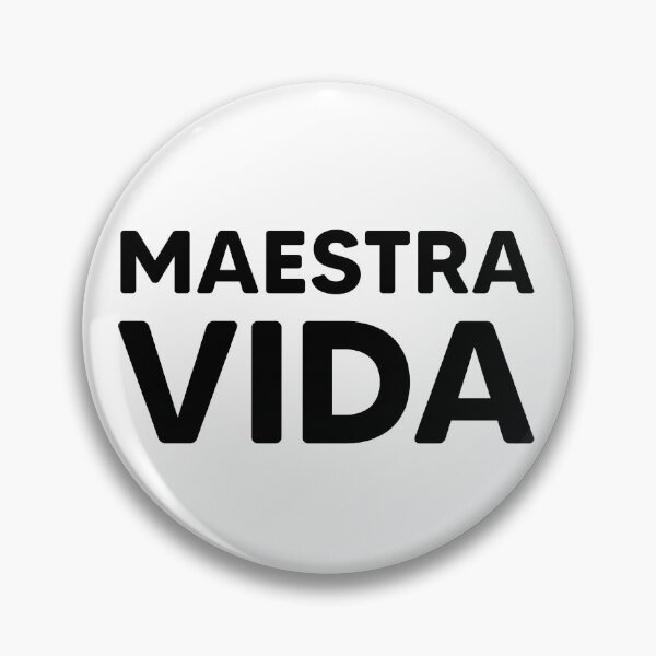Item preview, Maestra vida sticker designed and sold by DesignPMG.