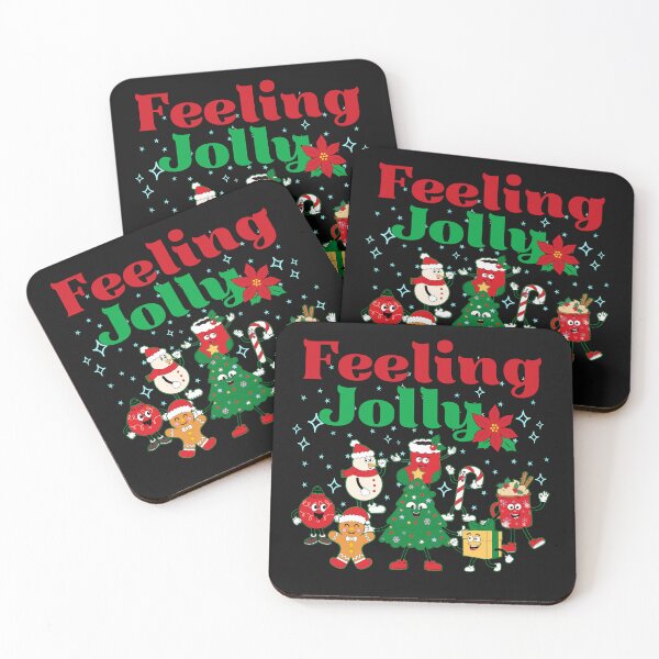 Item preview, Feeling Jolly christmas tree and friends designed and sold by Shedronpanda.