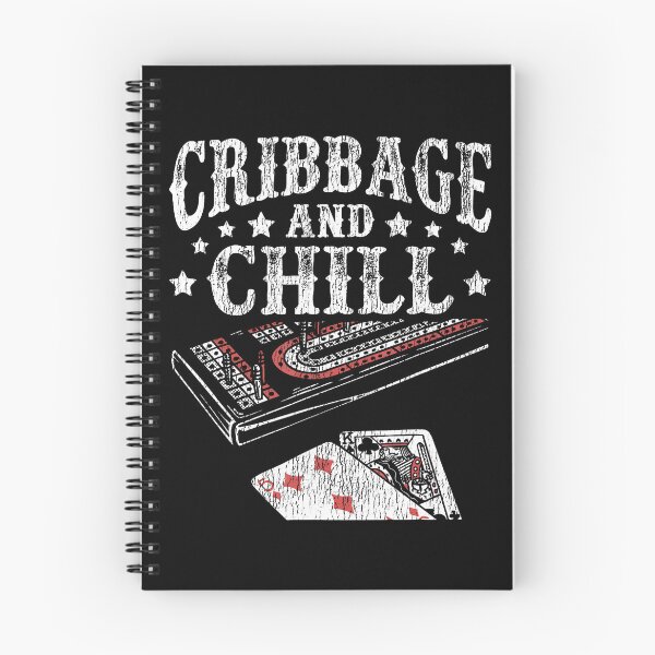Item preview, Cribbage And Chill Gambling Poker Card Game Cribbage designed and sold by MavisJoseph.