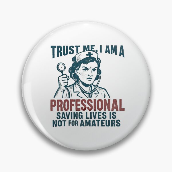 Item preview, Nurses are PROFESSIONALS  designed and sold by Rebuilt Tech LLC.