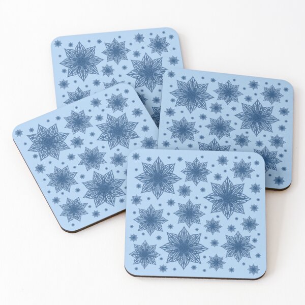 Item preview, Pattern "Midnight blue" from snowflakes designed and sold by Cherevan.